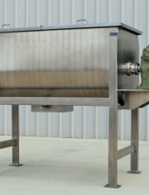 50 cubic foot direct drive Ribbon Blender all Stainless Steel construction